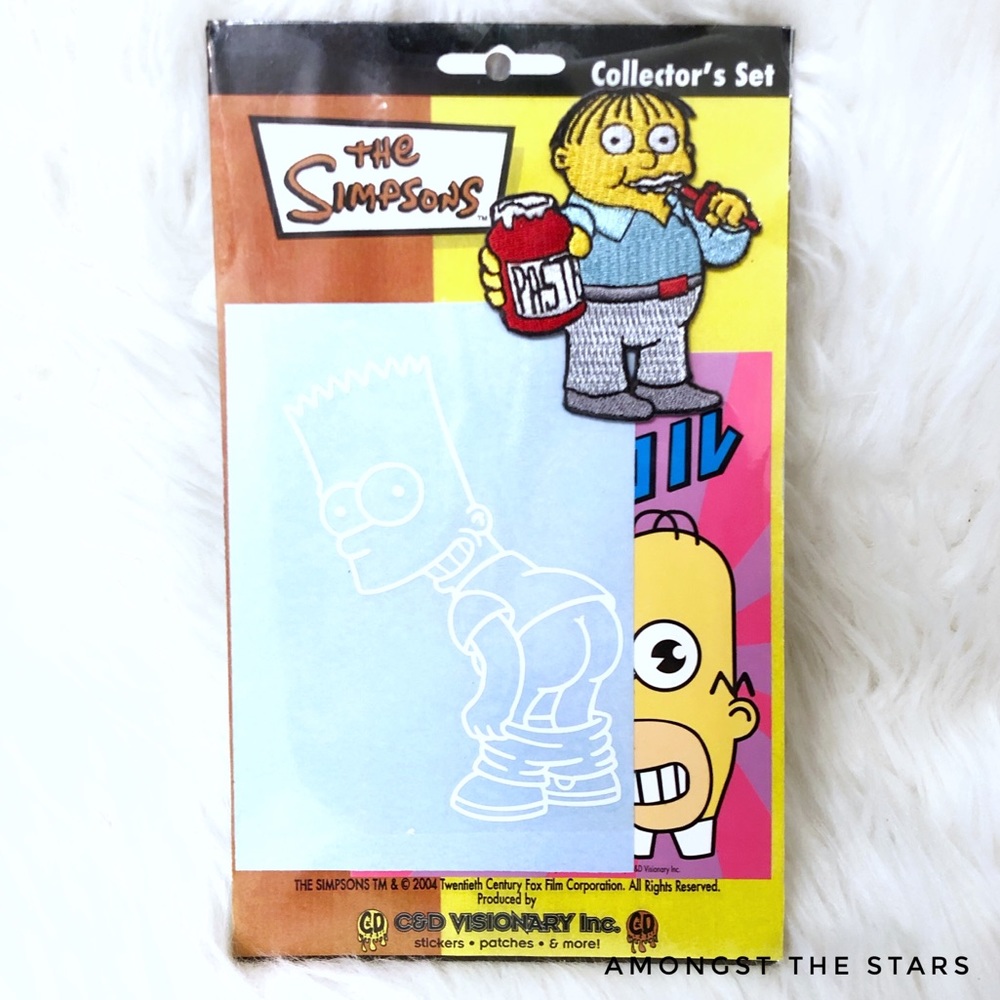 The Simpsons Ralph Iron On Patch, Decal & Sticker